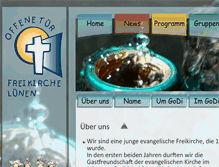 Tablet Screenshot of freikirche-offene-tuer.de